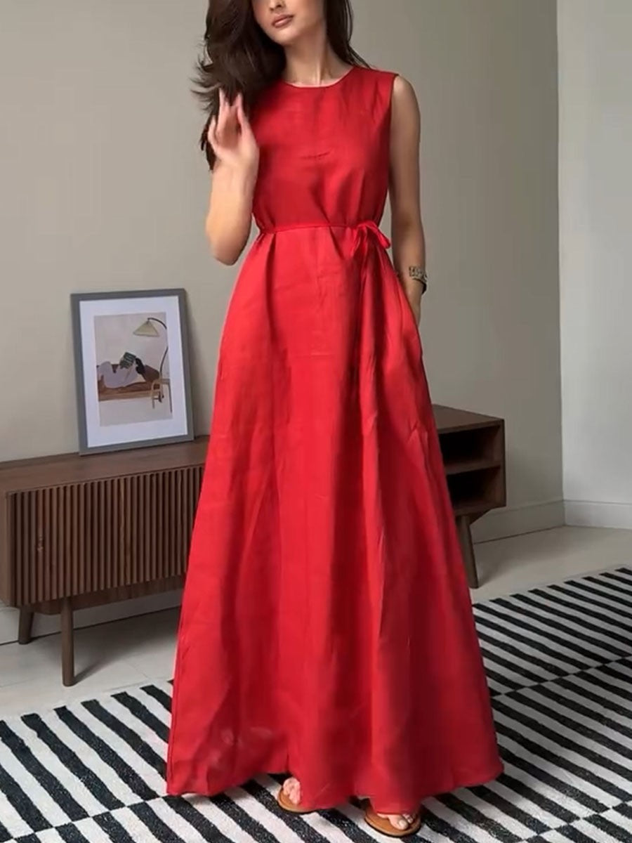 Femke | Linnen jurk