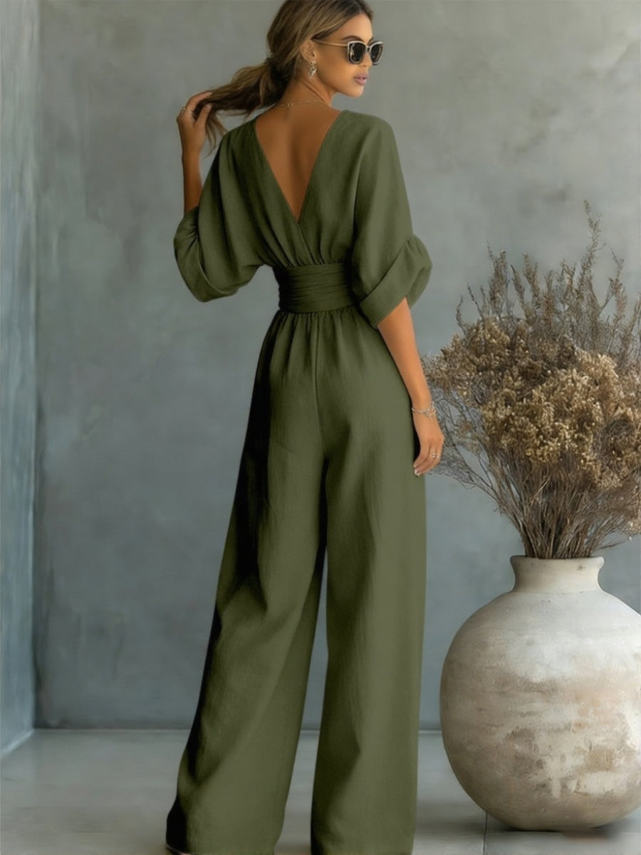 Sahny | Linnen jumpsuit